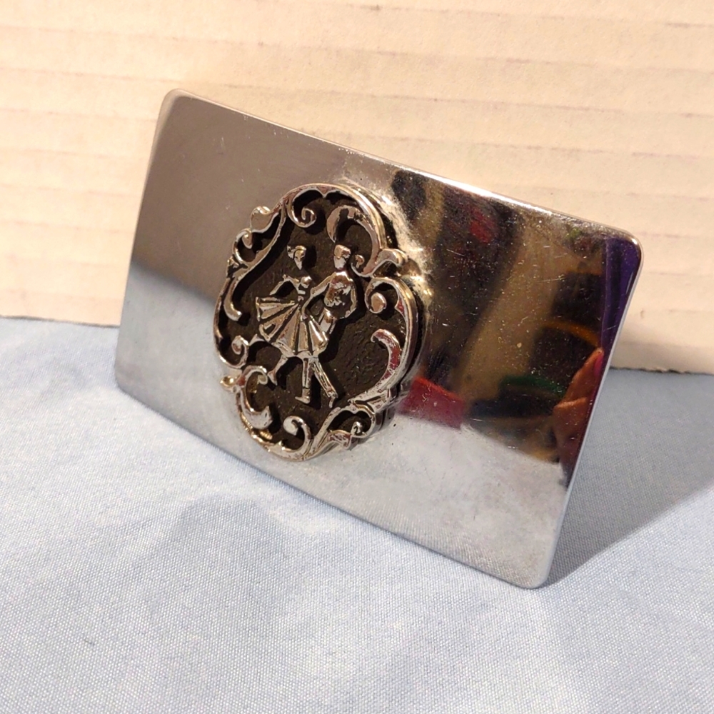 Country Square Dancing Belt Buckle